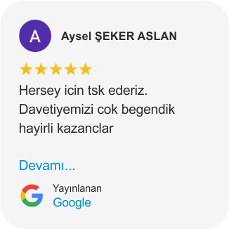 Aysel ŞEKER ASLAN Mutlu Müşteri