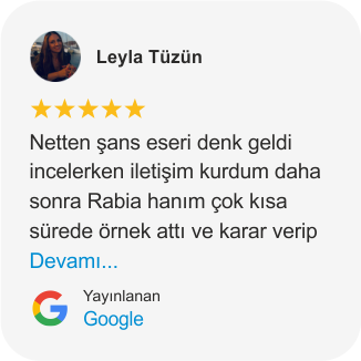 Leyla Tüzün Mutlu Müşteri