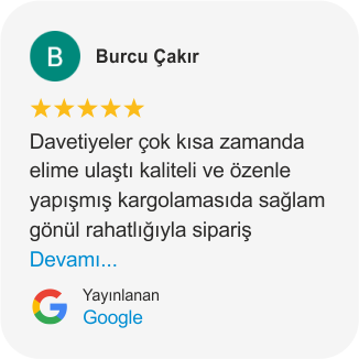 Burcu Çakır Mutlu Müşteri