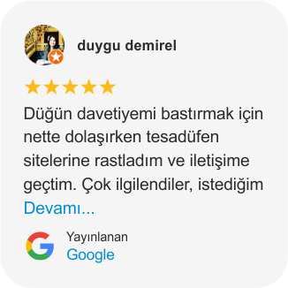 duygu demirel Mutlu Müşteri